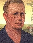 Grant Wood Self Portrait  bdfhbb china oil painting reproduction